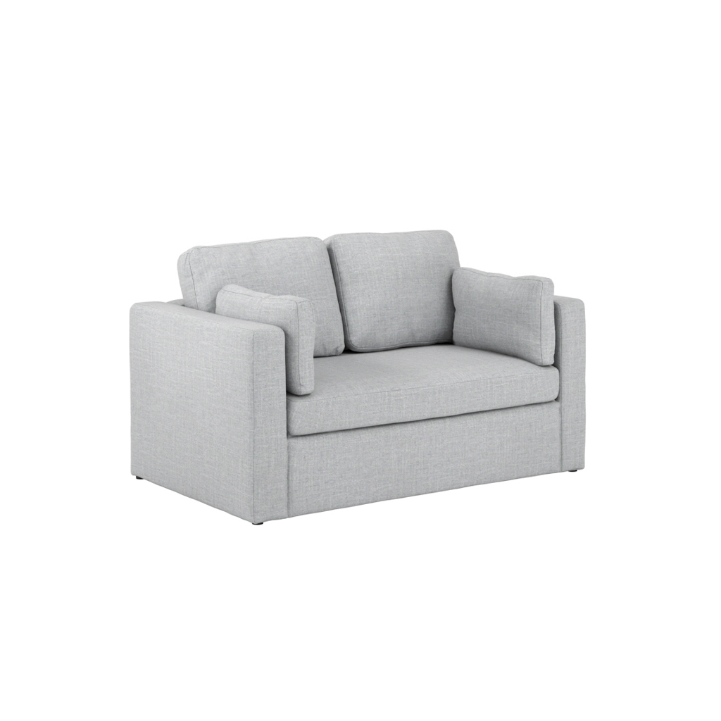 Newport Light Grey 2 Seater Sofa