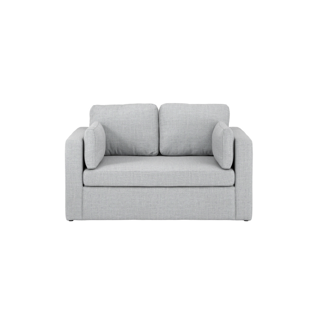 Newport Light Grey 2 Seater Sofa