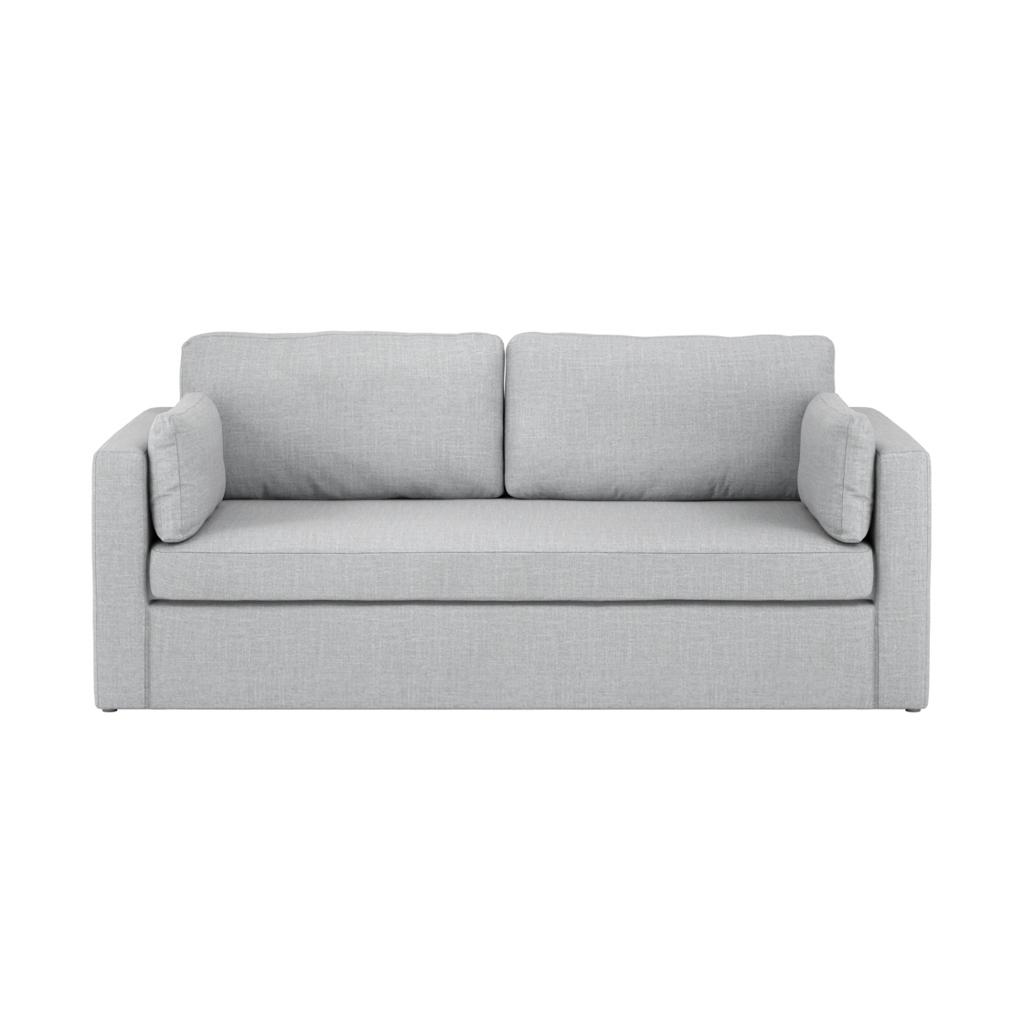 Newport Light Grey 3 Seater Sofa