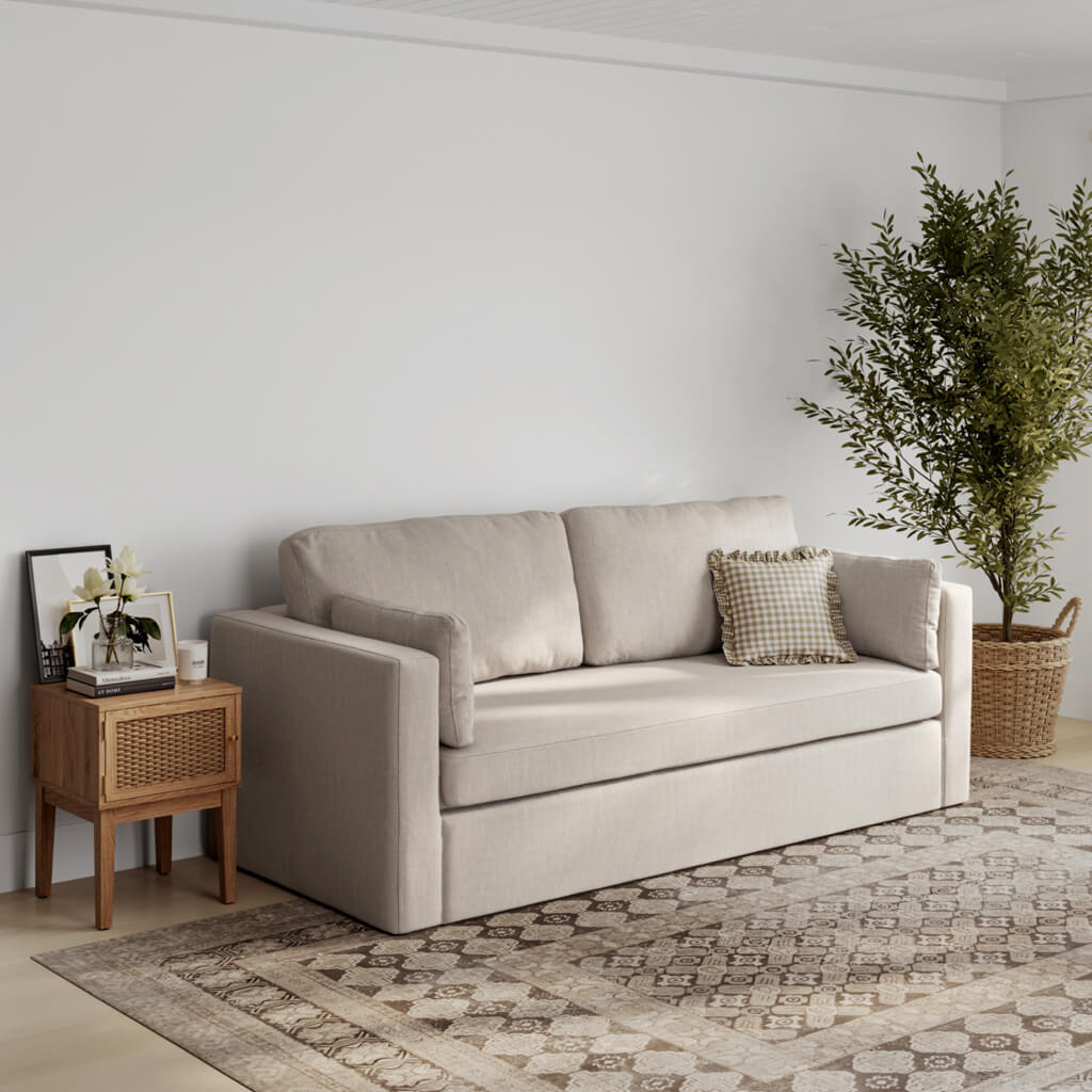 Newport Stone 3 Seater Sofa