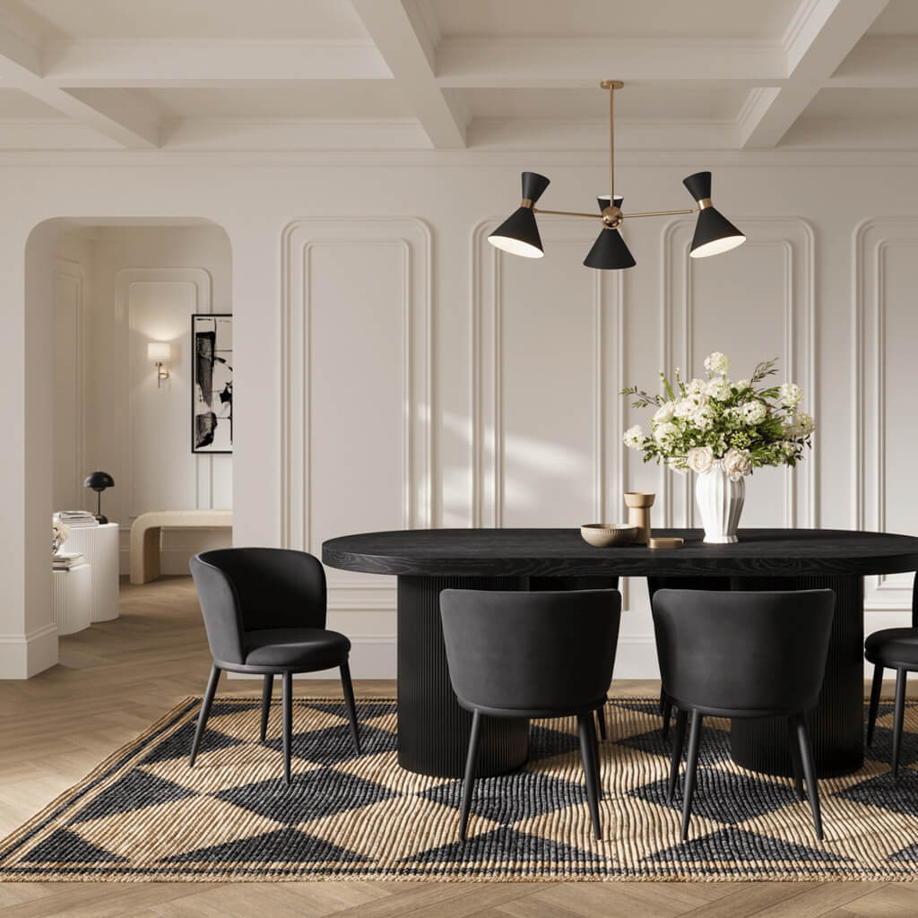 Nova Black Dining Chair