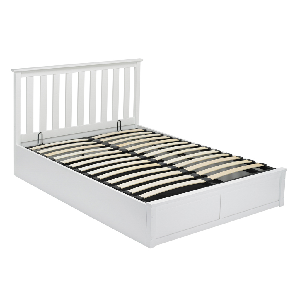 Oxford White Double Bed