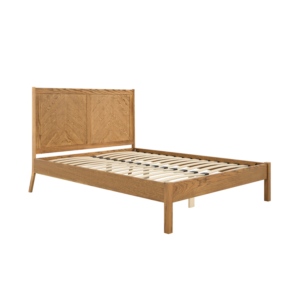 Palms Smoked Double Bed