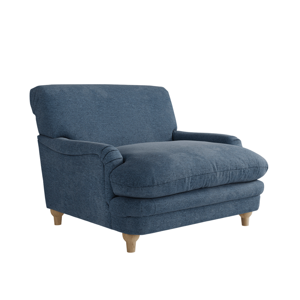 Plumpton Denim Blue Chair