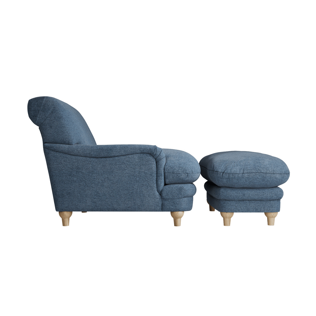 Plumpton Denim Blue Chair