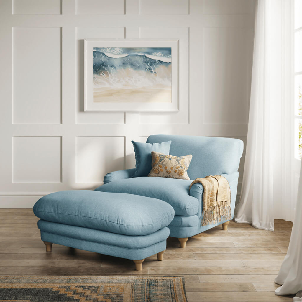 Plumpton Duck Egg Blue Chair