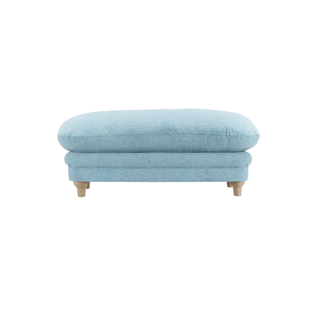 Plumpton Duck Egg Blue Footstool