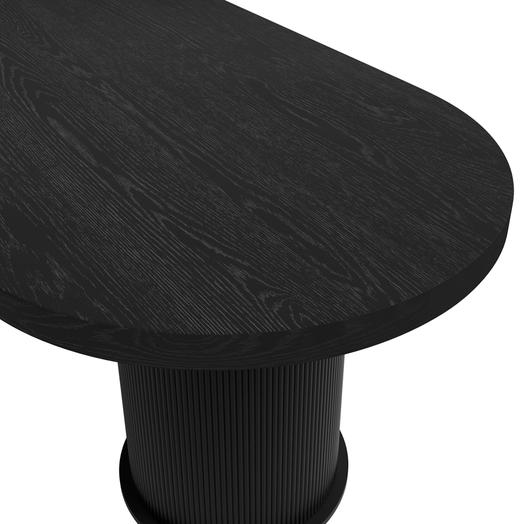 Rina Black Dining Table