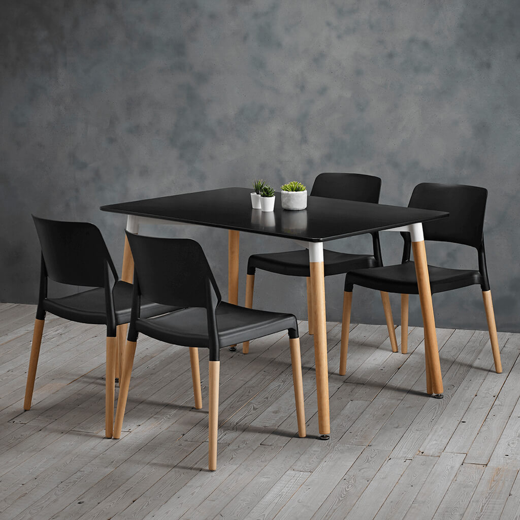 Riva Black Dining Chair