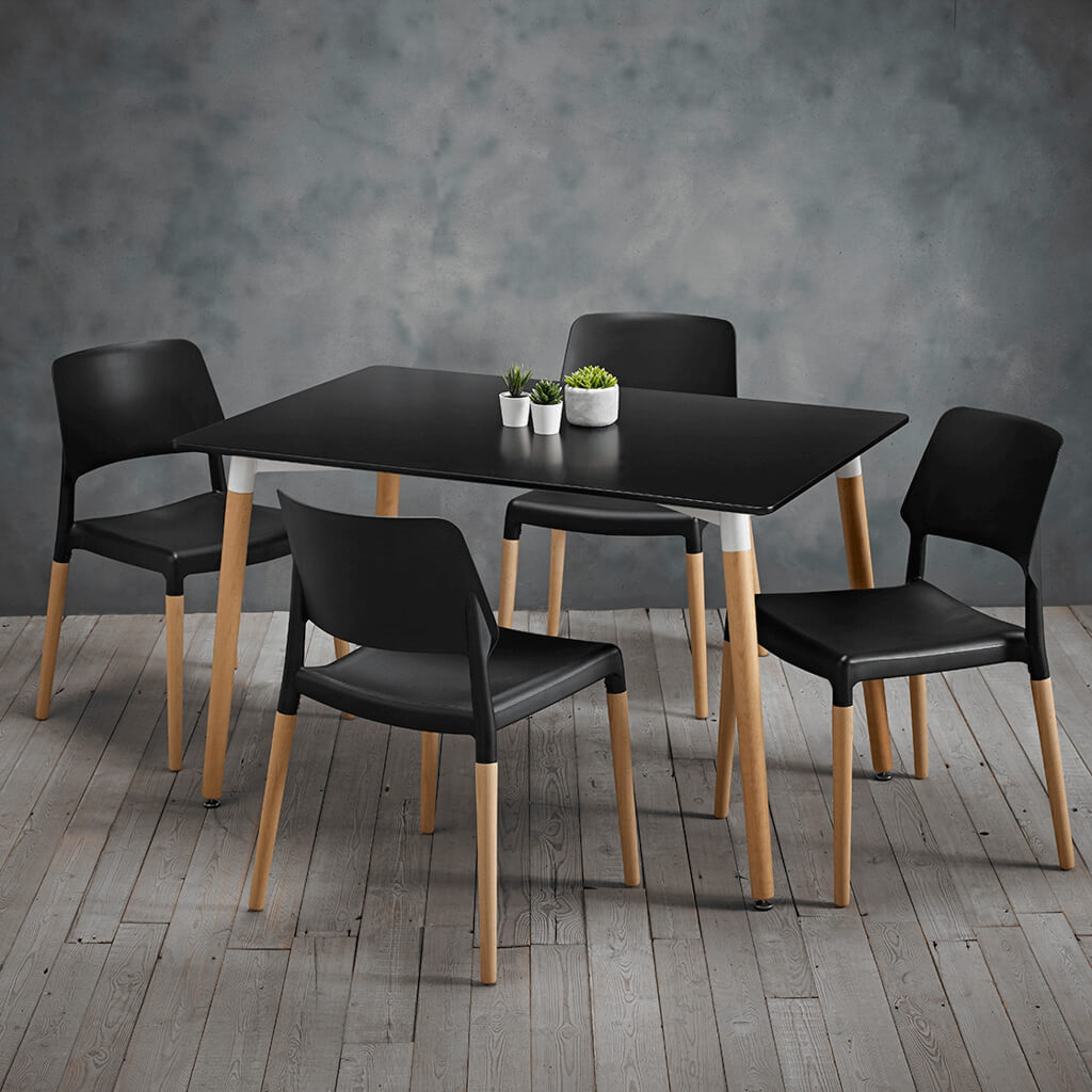 Riva Black Dining Chair