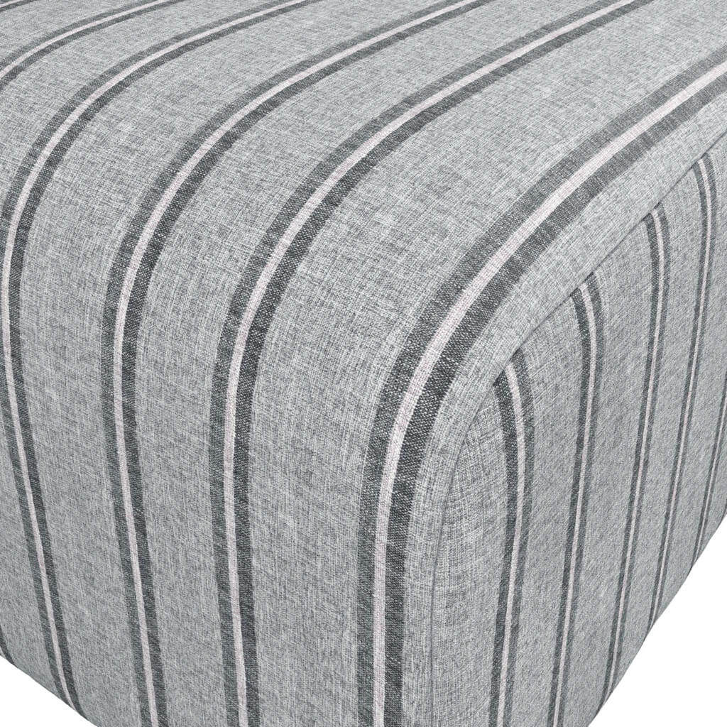 Ryder Thick Stripe Pouffe