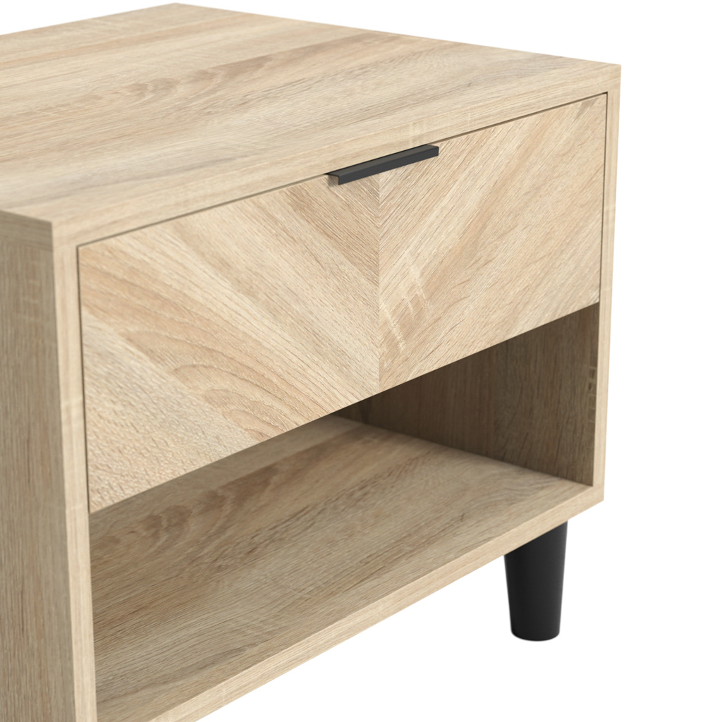 Stockholm Chevron Bedside Cabinet