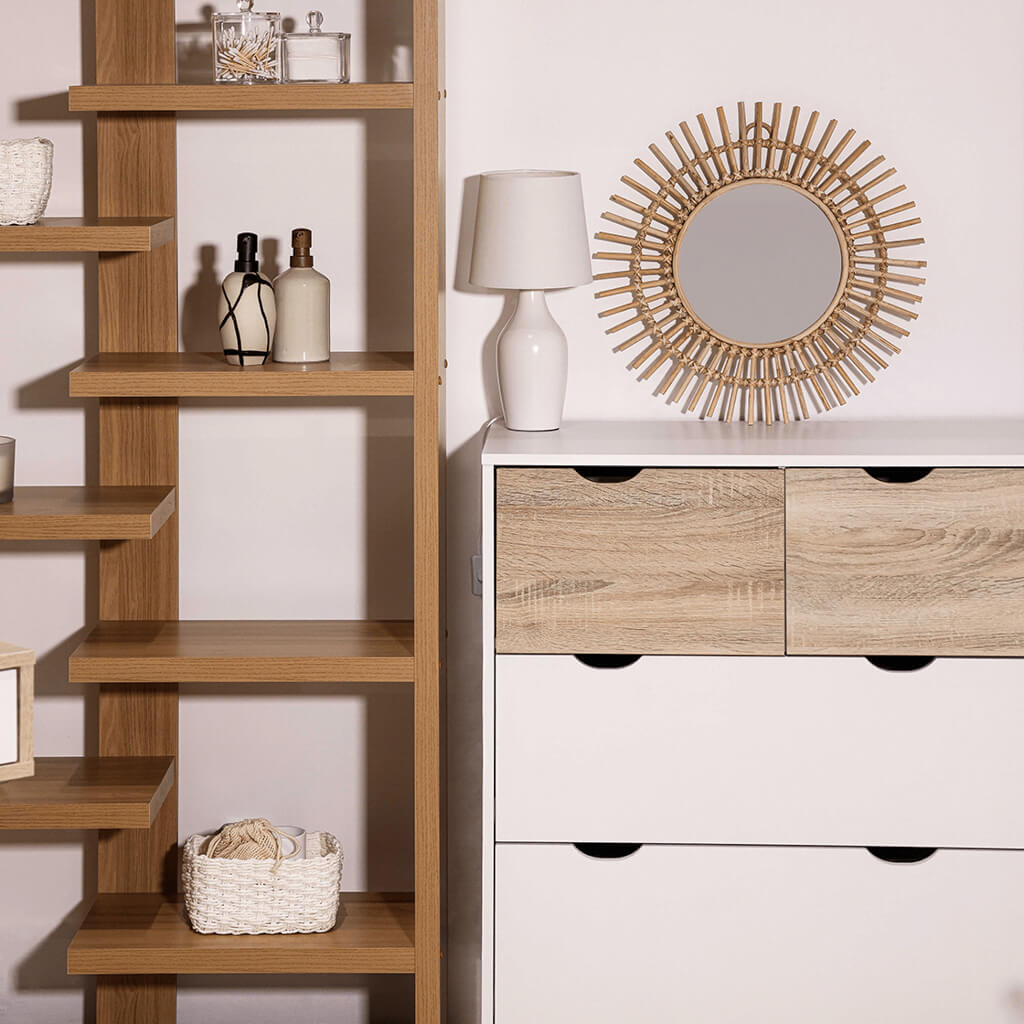 Stockholm White-Oak Chest of Drawers