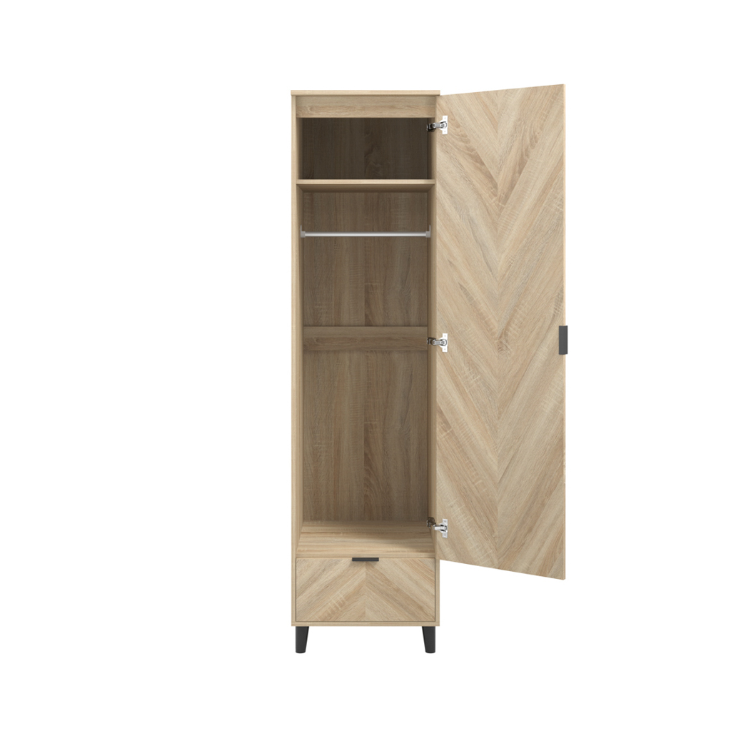 Stockhom Chevron Single Wardrobe