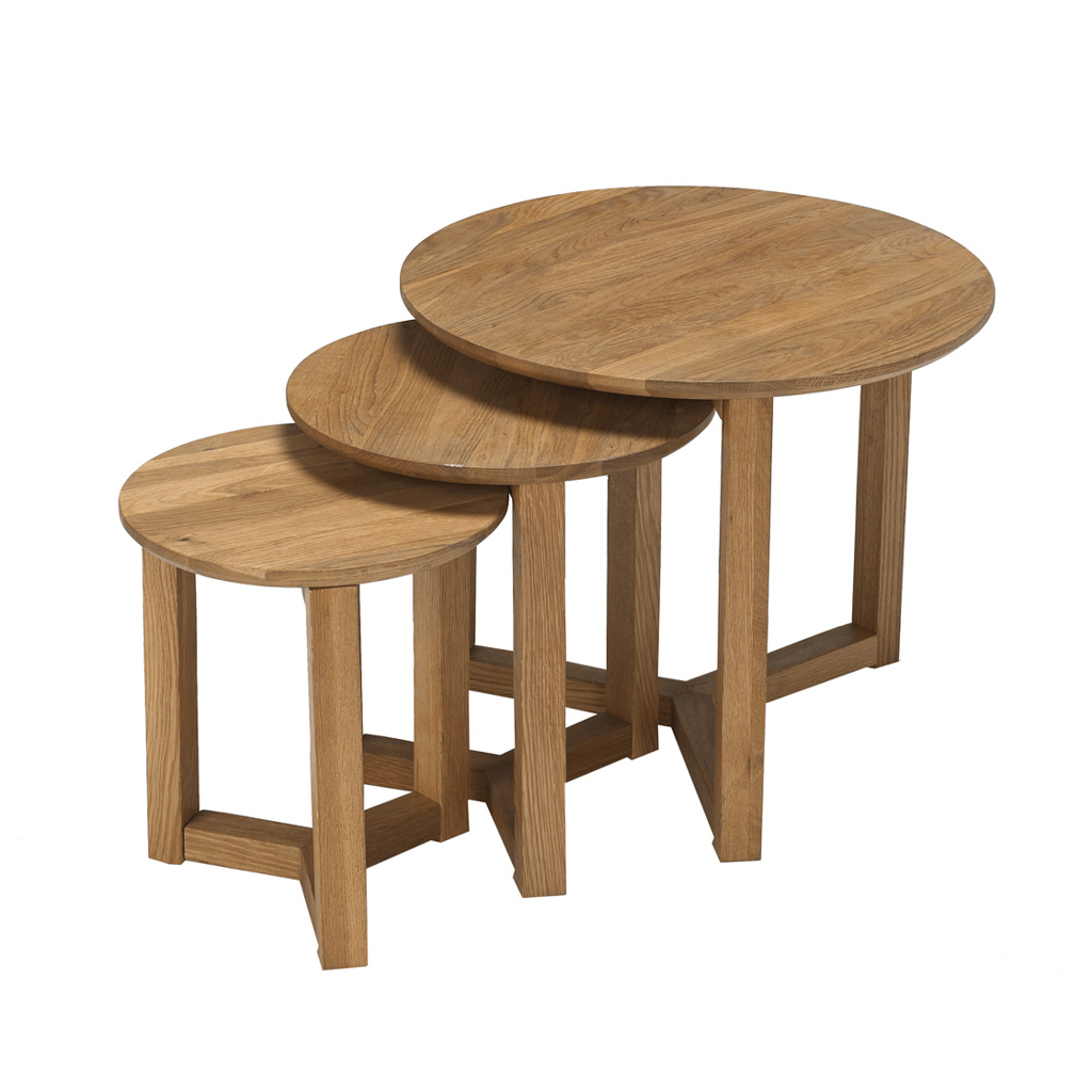 Stow Oak Side Tables