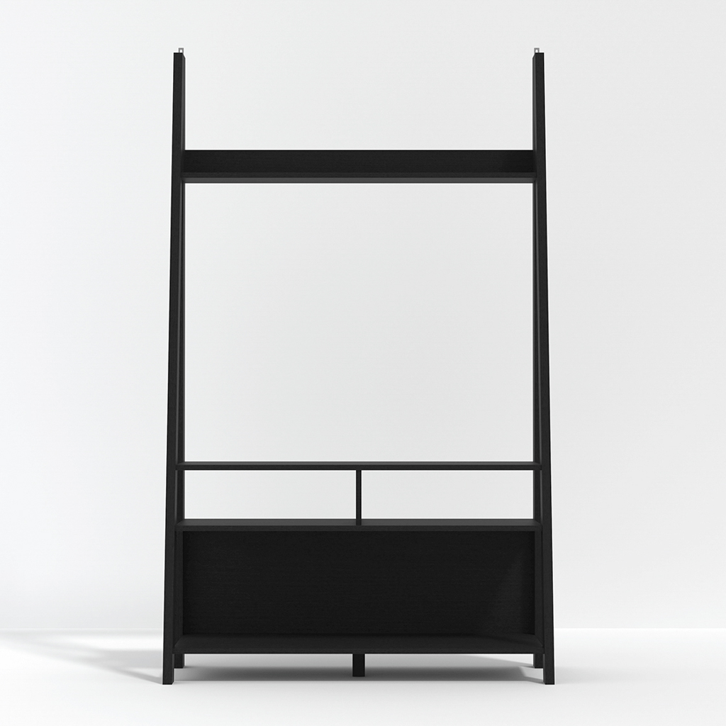 Tiva Black Ladder Media Unit