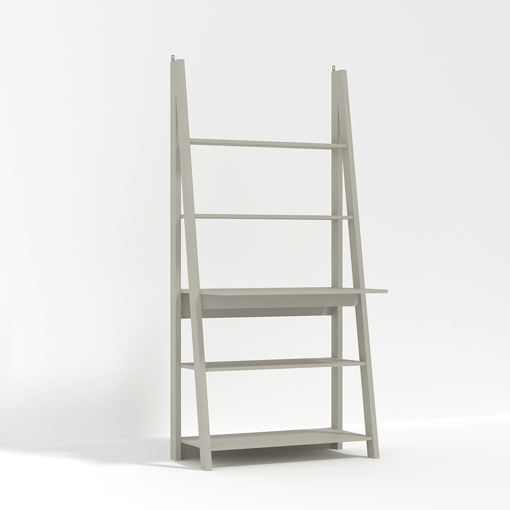 Tiva Grey Ladder Desk