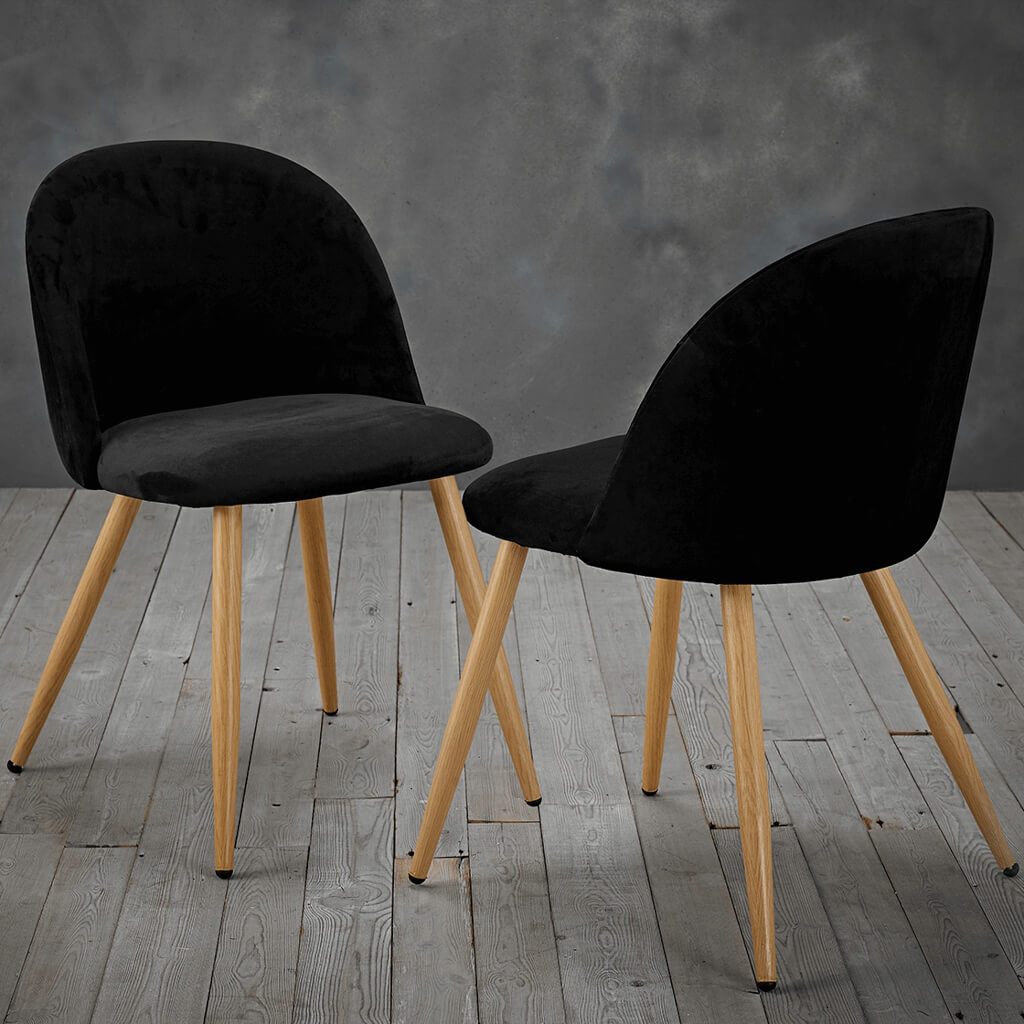 Venice Black Dining Chairs