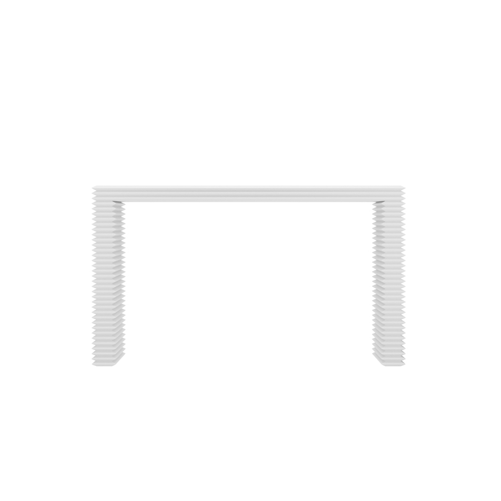 Zen White Console Table