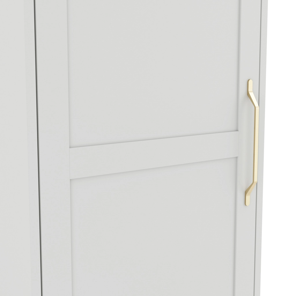 Austen White Single Wardrobe