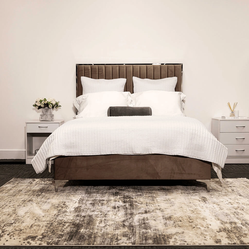Berkeley Mink Grey Double Bed