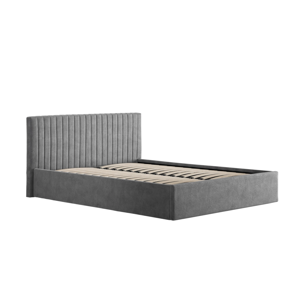 Berlin Silver King Bed