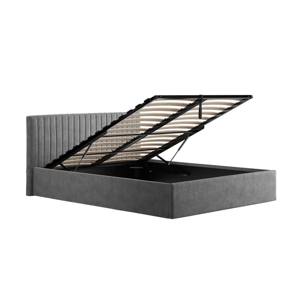Berlin Silver King Bed