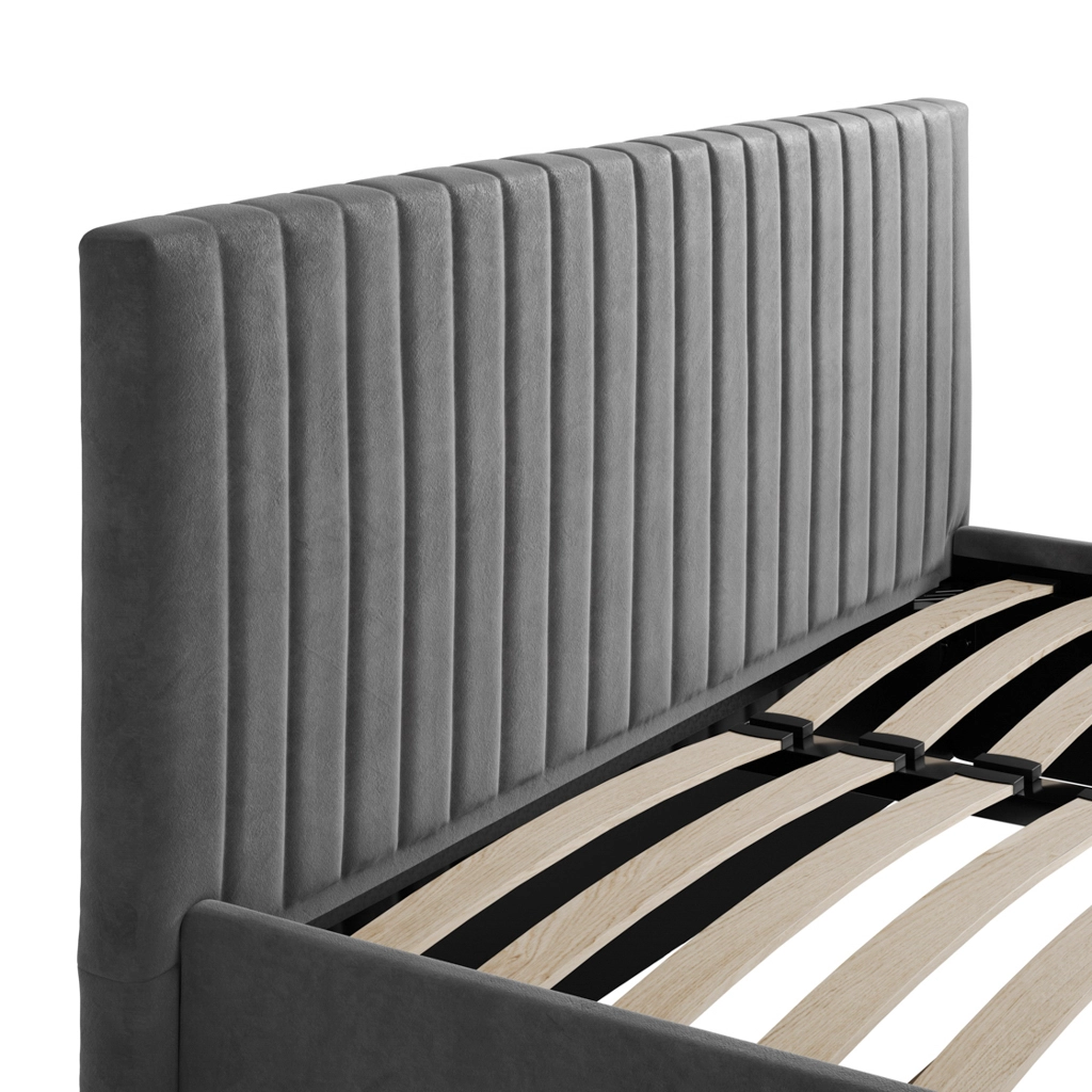 Berlin Silver King Bed