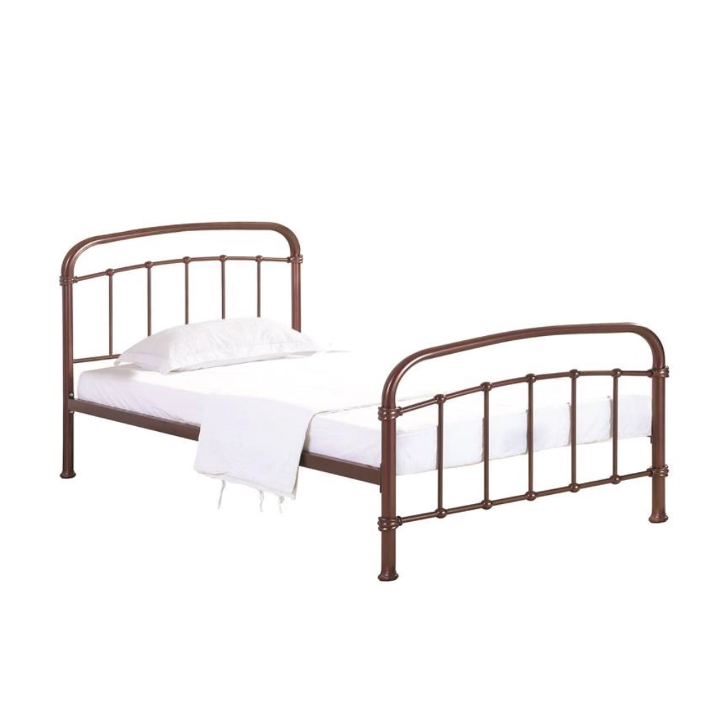 Halston Copper Single Bed