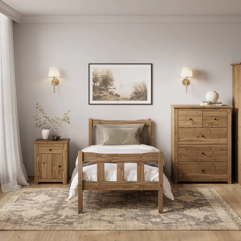 Havana Pine Single Bed