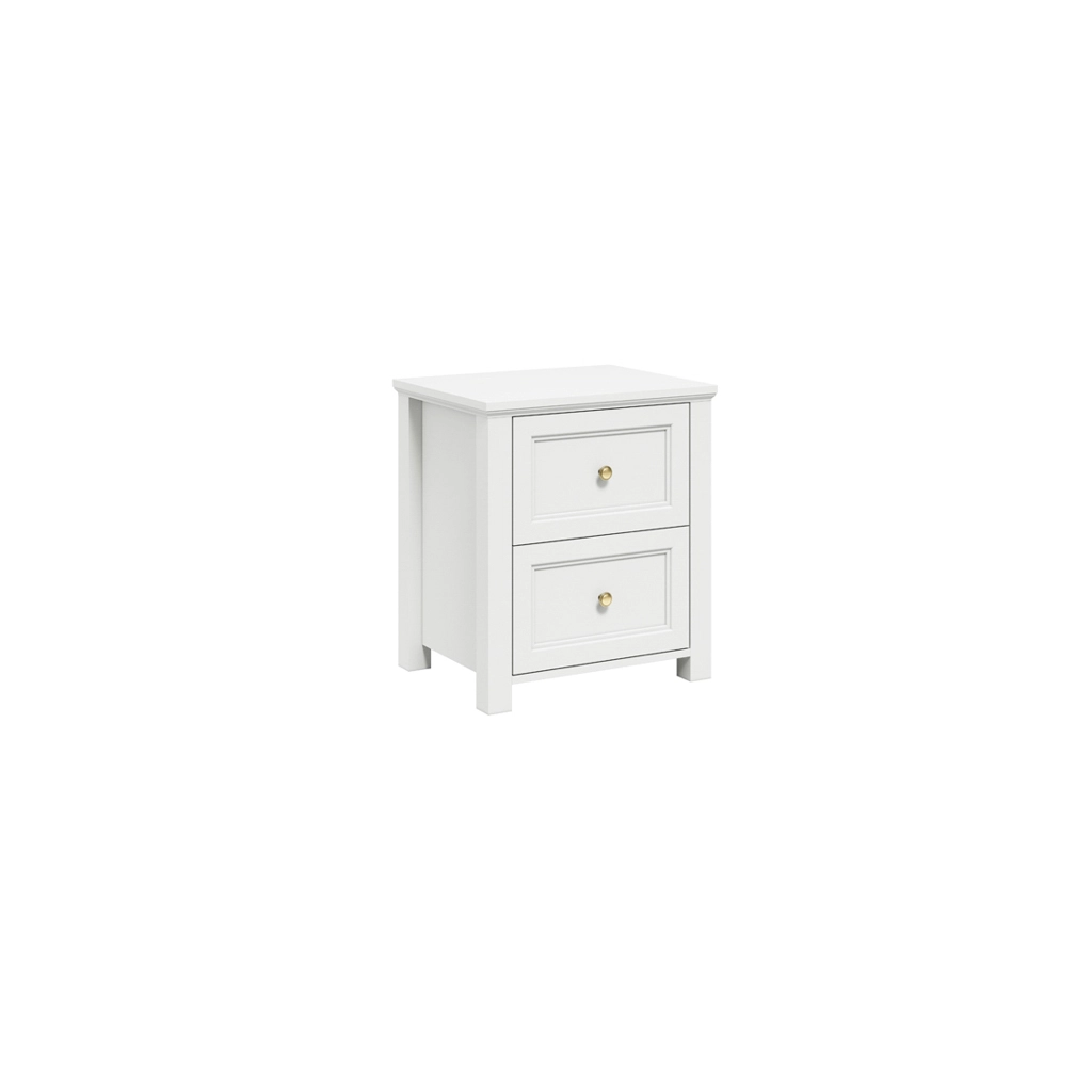 Ives White Bedside Cabinet