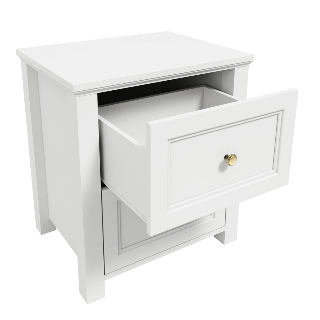 Ives White Bedside Cabinet
