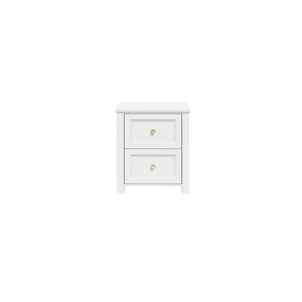 Ives White Bedside Cabinet