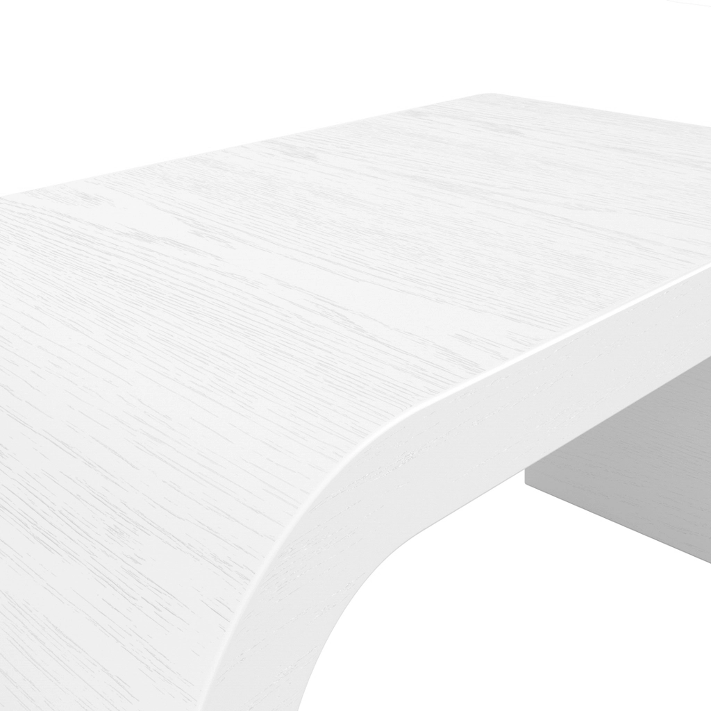 Lake White Coffee Table