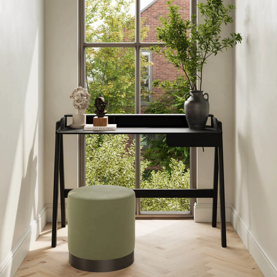 Lark Black Desk