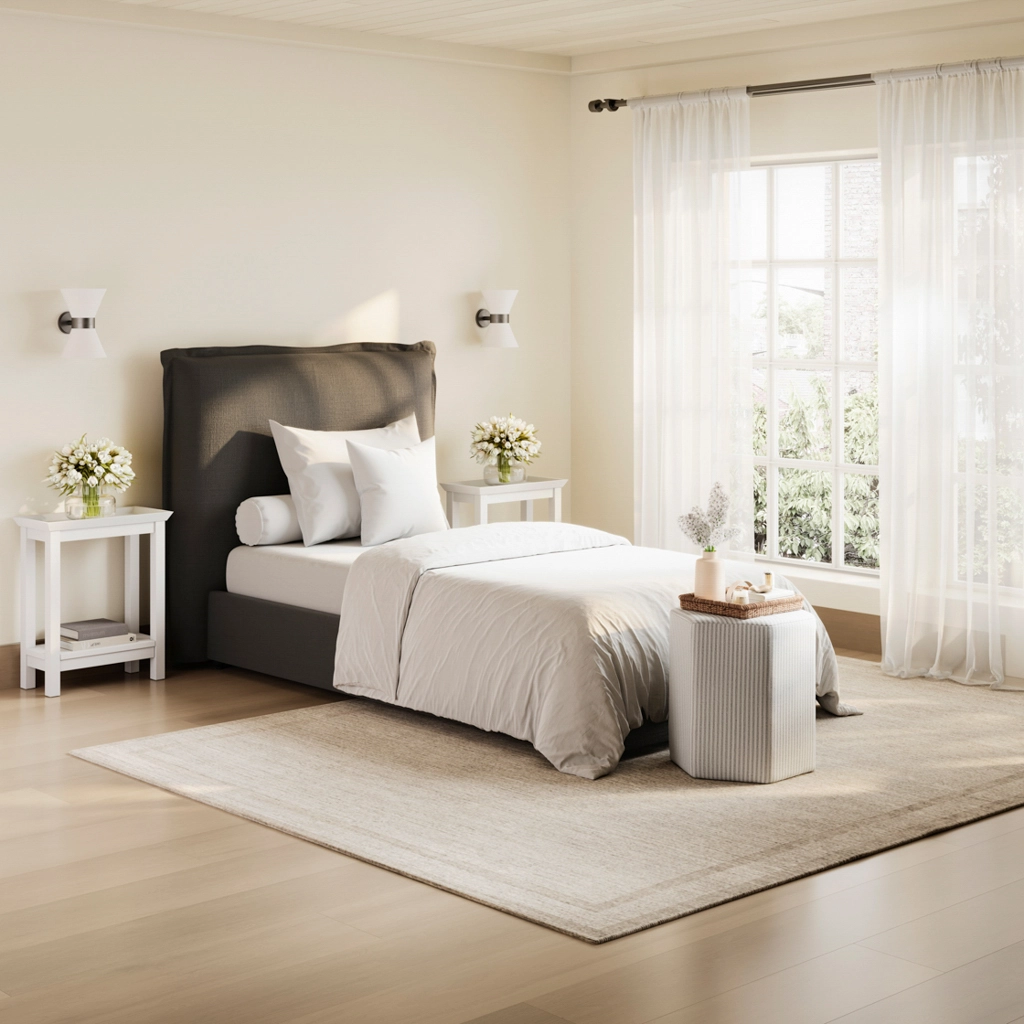 Sunday Ivory Single Bed