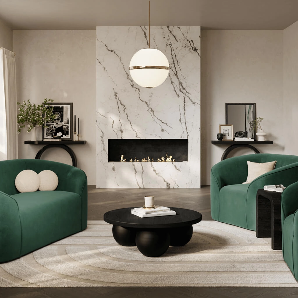 Zuma Forest Green Chair
