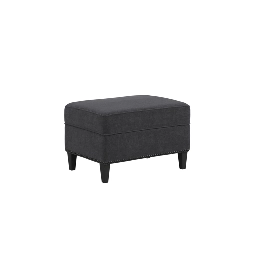 Atticus Anthracite Footstool