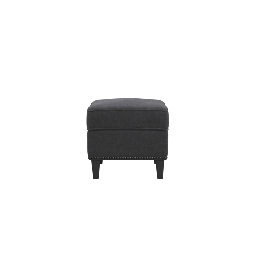 Atticus Anthracite Footstool