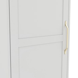Austen White Single Wardrobe