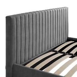 Berlin Silver King Bed