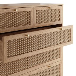 Bordeaux Oak Chest of Drawers