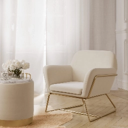 Charles Cream Chair