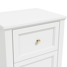 Ives White Bedside Cabinet