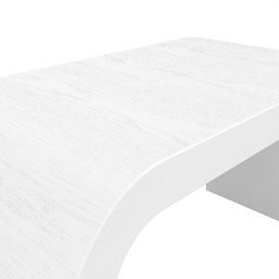 Lake White Coffee Table