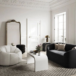 Lake White Coffee Table