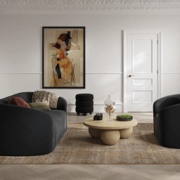 Zuma Black Sofa